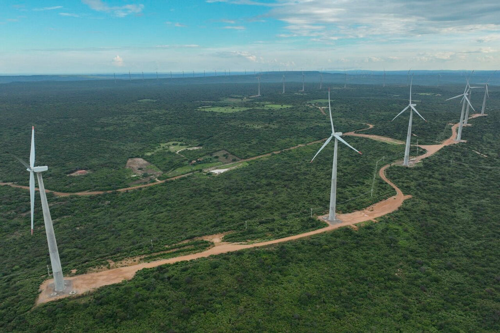 Plaatsing windmolens, Windenergie (Verra, Brazilië)