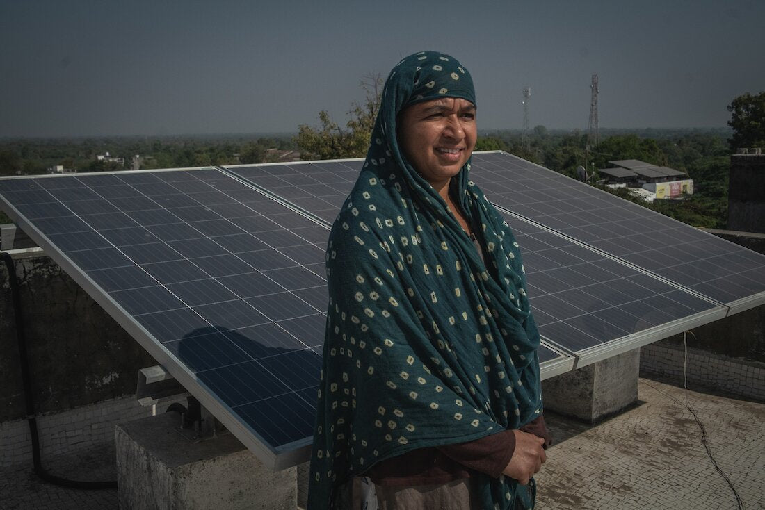 Plaatsing zonnepanelen, Zonne-energie (Gold Standard, India)